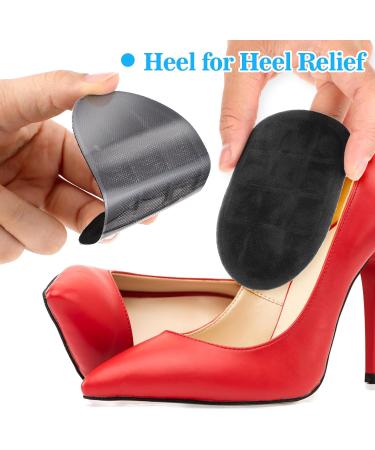 2 Pairs Heel Cushions for Pain Relief | Shock Absorption Inserts for Men & Women | Heel Spurs & Comfort Gel Pads - Buy Online on GoSupps.com