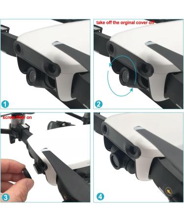 Neewer DJI Mavic Air 3-Piece Pro ND Filter Kit - ND4, ND8, ND16 - Multi-Coated Waterproof Aluminum Alloy Frame - Optical Glass - Black - Buy Online on GoSupps.com