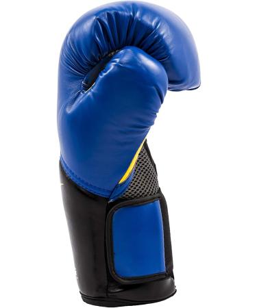 Everlast Elite Pro Style Training Gloves - Blue - 14 oz - Buy Online on GoSupps.com