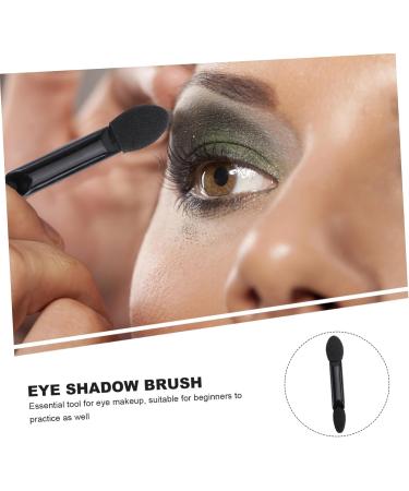 Baluue 10pcs Eyeshadow Brush Sponge Applicator Dual Sides Eyeshadow Face Eyeshadow Makeup Tool Supple Black - Buy Online on GoSupps.com