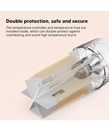 Ionic Hair Blow Dryer Negative Ions Blow Dryer Cold Hot Air Thermostatic Lazy Hair Dryer Salon Styling Tool Fast Drying for Hair Care(US Plug 110v) - Buy Online on GoSupps.com