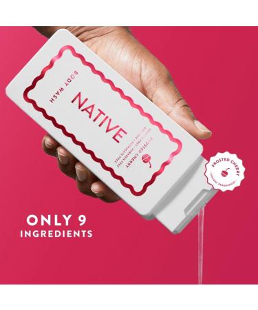 Native Limited Edition Frosted Cherry Body Wash Holiday Set Sulfate-Free Cruelty-Free 18 fl oz 2-Pack - Buy Online on GoSupps.com