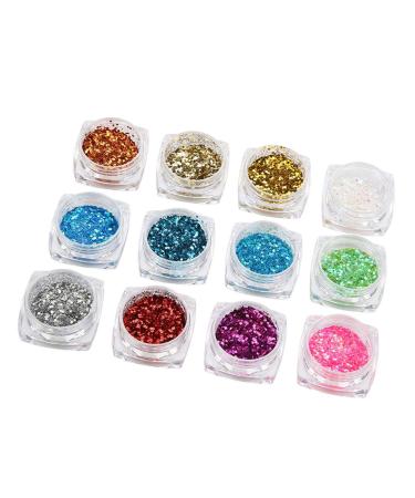 Sequin Nail Art Tools Delicate 12 Decorate your Nails Nail Art Kit Home Use for Professional Use