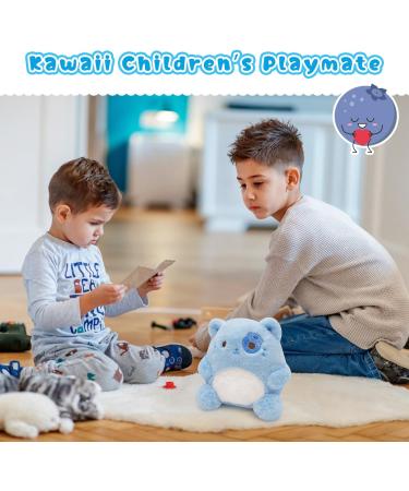 Yamepuia Blueberry Cat Stuffed Animal - Cute Plush Toy Doll for Kids and Adults - Buy Online on GoSupps.com