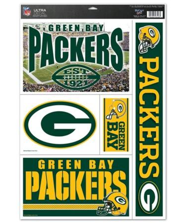 WinCraft NFL Green Bay Packers 03734012 Multi-Purpose Decal 11" x 17"