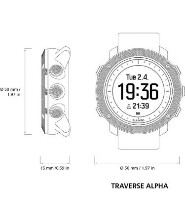 SUUNTO Traverse Alpha SS022292000 - Foliage NS | Buy Online - Buy Online on GoSupps.com