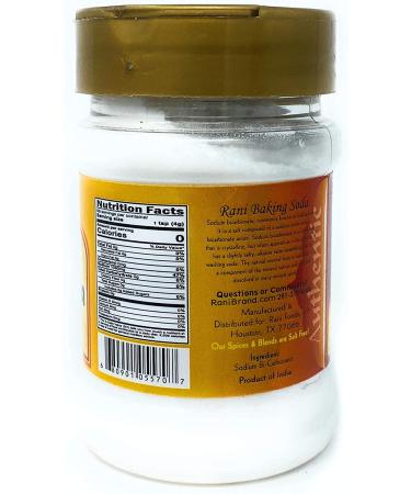 Rani Baking Soda (Sodium Bi-Carbonate) 7oz - Indian Origin, Non-GMO, Gluten-Friendly Baking Soda for Cooking - 1 PET Jar Pack - Buy Online on GoSupps.com