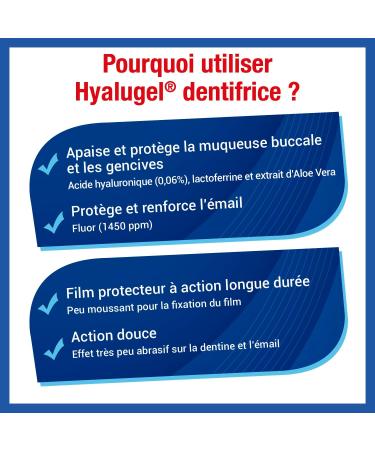 Hyalugel Toothpaste with Hyaluronic Acid - 75 ml | Best International Shipping eCommerce Store - Buy Online on GoSupps.com