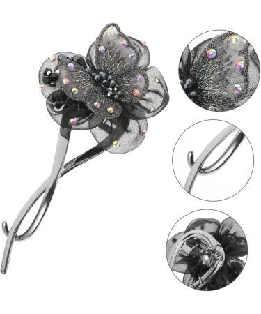 FRCOLOR Pins no slip hair grips hair clamps butterfly hair barrettes butterfly hair claws butterfly hair clips hair clips for girls hair pins for buns Miss French alloy no - Buy Online on GoSupps.com