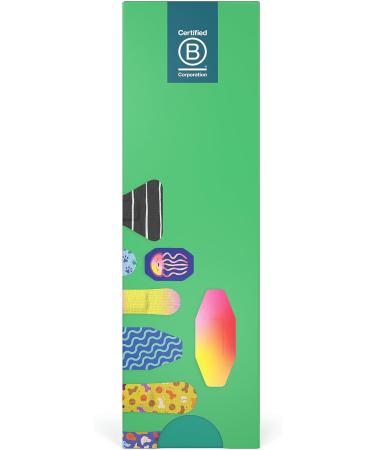 Welly Bandage Family Pack - 80 Count Waterproof Adhesive Fabric Bandages in Assorted Shapes & Patterns for Minor Cuts and Scrapes | International Shipping Available - Buy Online on GoSupps.com