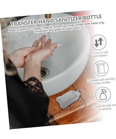 Beavorty 3 Sets Travel toiletries containers Lotion Bottle Keychain Carriers Empty with Cover Lipstick Empty Support Protective Box Bottle with Keychain Holder - Buy Online on GoSupps.com