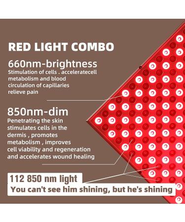 45W LED Red Light Therapy Device - Deep 660nm & Near-Infrared 850nm Combo for Skin Beauty, Pain Relief - Muscle & Joint Therapy - Buy Online on GoSupps.com