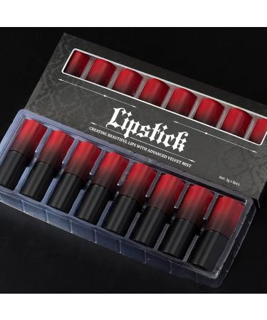  Xinhuju Lipliner pencil and gradient lipstick set - high-level smudge-proof lipstick | Waterproof matte lip color long-lasting plumping lip care 8 vibrant colors for - Buy Online on GoSupps.com