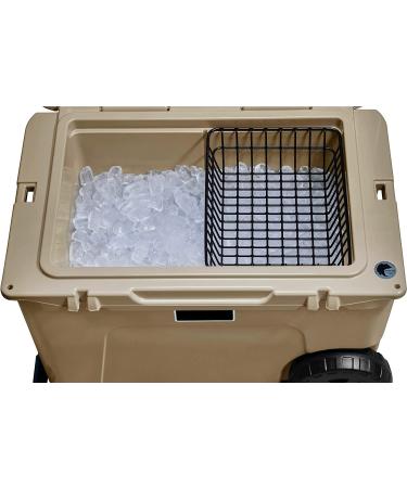 Cooler Basket for YETI Tundra Haul, YETI Roadie 48, and YETI Roadie 60 - Wire Cooler Rack for YETI Wheeled Coolers - Compatible with YETI Accessories, YETI Cooler Locks, YETI Ice, Cooler Dividers 1-Pack