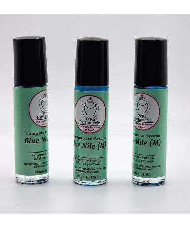 Blue Nile for Men Fragrance Body Oil - Compare to Aroma | 1/3 oz Roll-On (9.86ml) - International Shipping Available - Buy Online on GoSupps.com