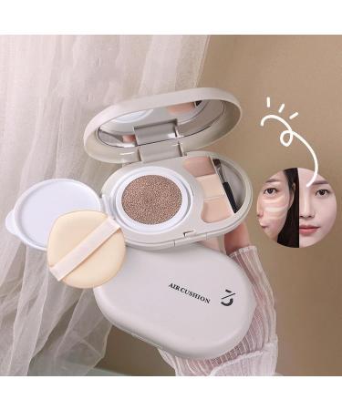  bellv Cream contour palette Air Cushion foundation - Cream makeup palette concealer palette - Bellv full coverage foundation - Buy Online on GoSupps.com