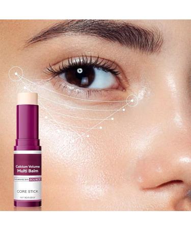 MQN 2PCS Calcium Stick Calcium Volume Multi Bomb Stick Korean Collagen Core Balm for Face Eyes & Neck with Almond Vitamin E - Buy Online on GoSupps.com