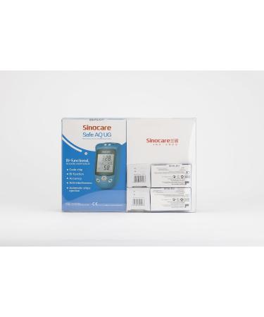 Sinocare Uric Acid & Blood Sugar Measuring Device Set | 50 Test Strips Each | Safe & Accurate | International Shipping - Buy Online on GoSupps.com