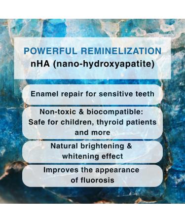 OJOOK Bamboo Salt Toothpaste with nHA | Fluoride Free Nano Hydroxyapatite Remineralizing Sensitive Teeth Whitening - Dentist Recommended Oral Care - Pepperming & Pine Flavor 3 Fl Oz 1 Pk - Buy Online on GoSupps.com