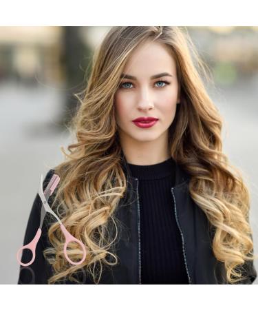 Eyebrow Trimmer Scissors Women with Comb Eyelash Hair Cut Stainless Steel Cut Eyebrows Shaping Tool Precision Eyebrow Scissors Small Detachable Eyebrow Grooming Beauty Tool for Men Women - Buy Online on GoSupps.com