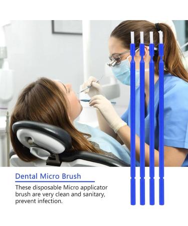 Applicator Brush Sanitary Micro Applicator Brushes 100 Pcs Micro Applicators Brushes for Makeup Beauty Brush(blue ) - Buy Online on GoSupps.com