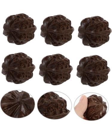 Magiclulu 12 Wooden Health Balls - Acupuncture Massage Device & Handcrafted Walnut Ornaments for Wellness & Relaxation - Buy Online on GoSupps.com