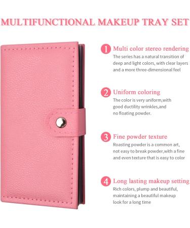 Kioiner 33 Colors Makeup Palette Kit for Girls Women Include Eyeshadow Lipstick Shading Powder Portable Wallet Cosmetic Make up Palette with Mirror and Brushes for Daily Use - Buy Online on GoSupps.com
