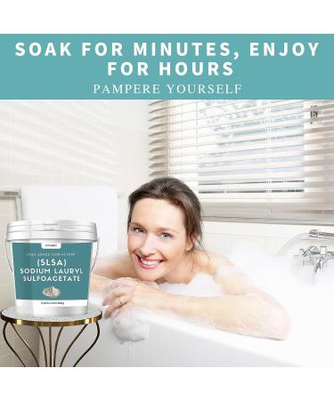 Premium 5.2lb SLSA Powder for Bath Bombs | Sodium Lauryl Sulfoacetate for Amazing Bubbles | Gentle on Skin | Ideal for Bath Bombs & Truffles - Buy Online on GoSupps.com