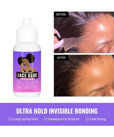 Lace Glue for Wigs - Waterproof Super Hold Wig Glue for Front Lace Invisible Hair Bonding for Weave & Hair Systems - Buy Online on GoSupps.com