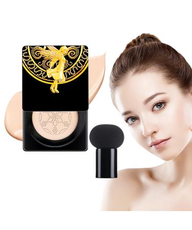 Generic Kakaxi Mushroom Head Air Cushion CC Cream Heykomi Kakaxi Mushroom Head Air Cushion CC Cream Heykomi Foundation Heykomi Air Cushion CC Cream (Ivory White)