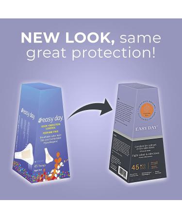 EasyDay Unscented Odour Free Thongs - 45 Count Pack for Busy Women - Buy Online on GoSupps.com