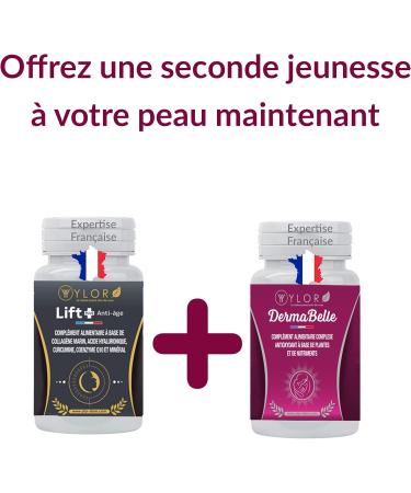 Antioxydant Puissant Beaut de la Peau| Poudre de Bardane + Extrait de P pins de Raisin OPC et d olive + Poudre de p tales de rose |60 G lules Vegan | Anti imperfections bouton | Derma Belle - Buy Online on GoSupps.com