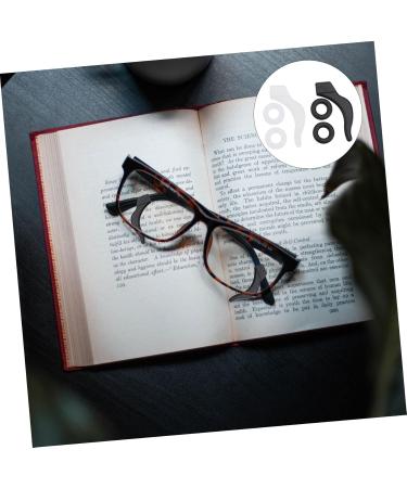 Gleavi 32PC Anti-Slip Glasses Frame Covers | Soft Silicone Replacement Tips & Ear Hooks - White 6x5cm - Buy Online on GoSupps.com