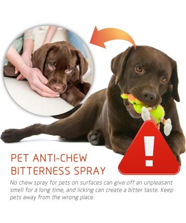 120ml Anti Chew Spray for Dogs Bitter Dog Spray to Stop Chewing Chew Deterrent Spray No Chew Bitter Spray Pet Corrector Spray for Dogs Deterrent Dog Spray to Stop Chewing Anti Chew Deterrents for Dog - Buy Online on GoSupps.com