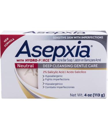 Asepxia Neutral Cleansing Soap Bar 3.53oz by Sanar
