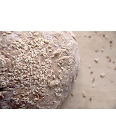 Kamelur Organic Sesame Seeds (1kg) - Peeled Unroasted Additive-Free | Premium Quality International Shipping - Buy Online on GoSupps.com