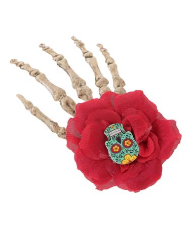 FRCOLOR Girls Hair Accessories Hair Clips for Girls Decor Hair Jewelry Gothic Hair Accessories Girls Hair Clips Halloween Party Hair Clips Women Hairpins Women's Ornaments Plastic Prom
