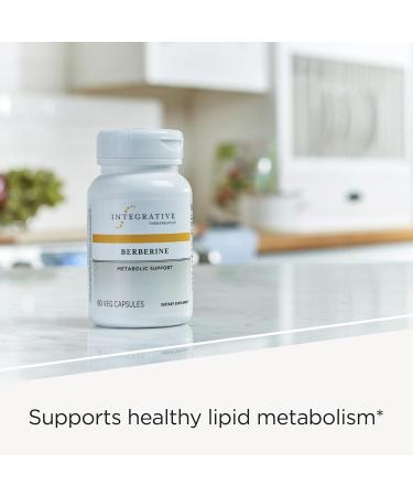 Integrative Therapeutics Berberine - Supports Metabolic Health & Cellular Energy Metabolism - Practitioner-Trusted Quality - Dairy-Free & Gluten-Free - 120 Capsules (120 Servings) 60 Count (Pack of 2) - Buy Online on GoSupps.com