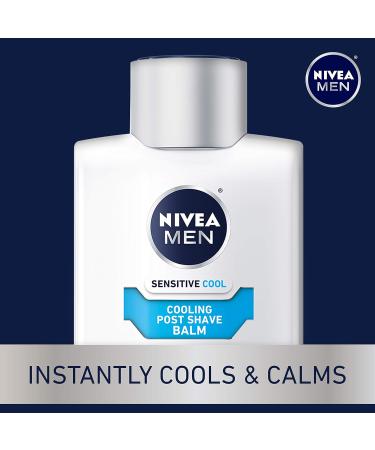 Nivea Men Sensitive Cooling Post Shave Balm | Soothing Aftershave for All Skin Types - Buy Online Worldwide - Buy Online on GoSupps.com
