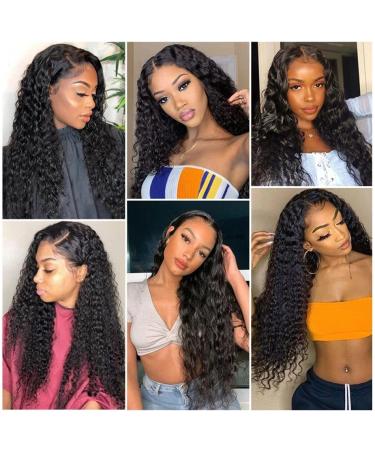 Water Wave Bundles - Brazilian Virgin Human Hair Extensions | 100% Remy Human Hair - Wet & Wavy | 16 18 20 - Natural Color - Buy Online on GoSupps.com