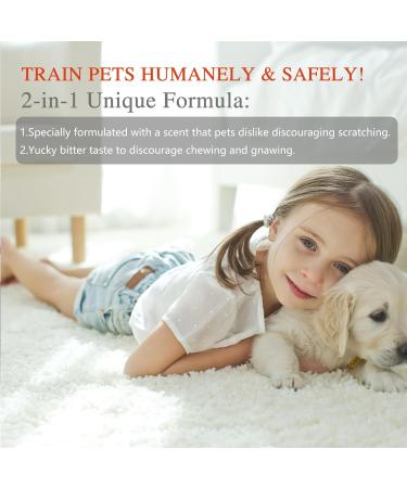 GNAUMORE Pet Bitter Anti-Gnawing Spray Anti Chew Spray for Dogs Dog Spray to Prevent Chewing Anti Chew Spray for Dogs Behavior Training Bitter Apple Dog Spray Pets Stop Chewing Spray - Buy Online on GoSupps.com