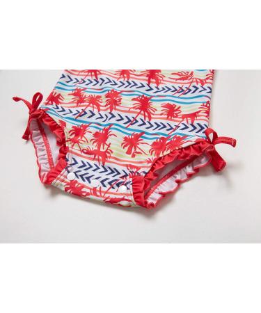 Bonverano Baby Girls Swimsuit UPF 50+ Sun Protection 6-9 Months Red Coco - Buy Online on GoSupps.com