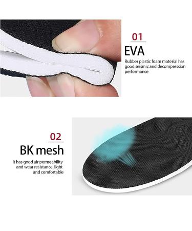 YUECI Orthopedic Insoles for Flat Feet & Plantar Fasciitis - Comfort Shoe Inserts for Men & Women - Buy Online on GoSupps.com