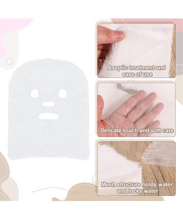 100 Sheets Pre-cut Gauze Facial Cotton Pads for Soft Skin Care - Ideal for Women, Girls, Spas, and Salons - Buy Online on GoSupps.com