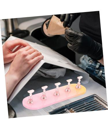 FOMIYES 4 Sets Nail Practice Holder Beauty Nail Display Training Nail Display Nail Stands for Nail Art Training Nail Racks Nail Art Holder Rack Nail Flakes Accessories Plastic - Buy Online on GoSupps.com