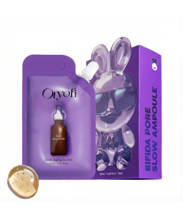 Oryofi Bifida Ferment Ampoule for Pore Care - Korean Skincare Serum with Probiotic Extract EWG Green Grade Hydrating Face Treatment for Large Pores and Oily Skin 0.85 fl oz (25ml)