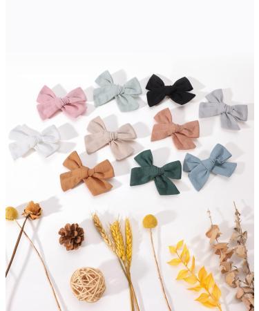 Jollybows 20-Piece Baby Girls Hair Clips & Loops - Stylish Hair Accessories for Kids & Teens (3.5 inch / 8.9 cm) - Buy Online on GoSupps.com