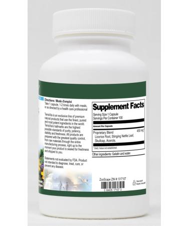 Acerola Licorice Skullcap and More Formula - 450 mg (100 Capsules ZIN: 517107) - 3 Pack - Buy Online on GoSupps.com