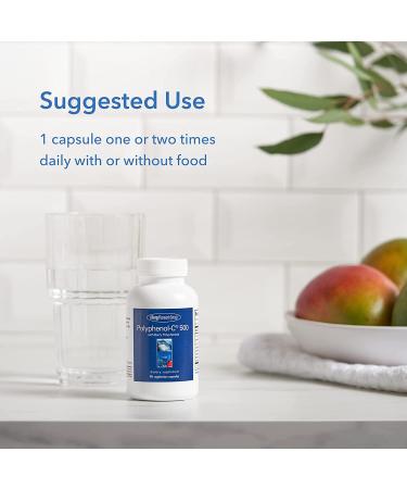 Allergy Research Group Polyphenol-C 500 - 90 Veg Capsules with Berry Polyphenols - Buy Online on GoSupps.com