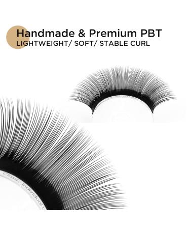 Lashview C-Bend 12mm 0.20 Strength Artificial Eyelash Extensions | Dense Natural Semi-Persistent | Professional Eye-Catching Applications - Buy Online on GoSupps.com